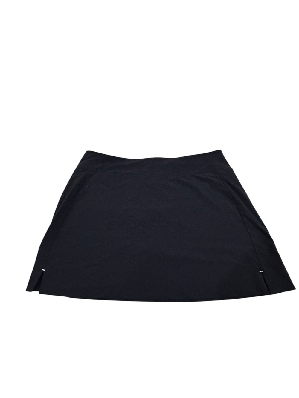 Golftini Black Active Skort Subtle Side Slits size large
